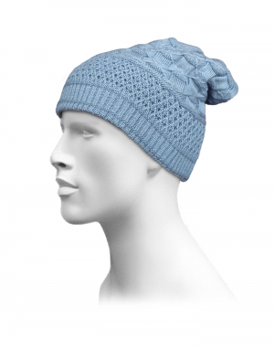 Unisex acrylic  self Designer Cap grey 